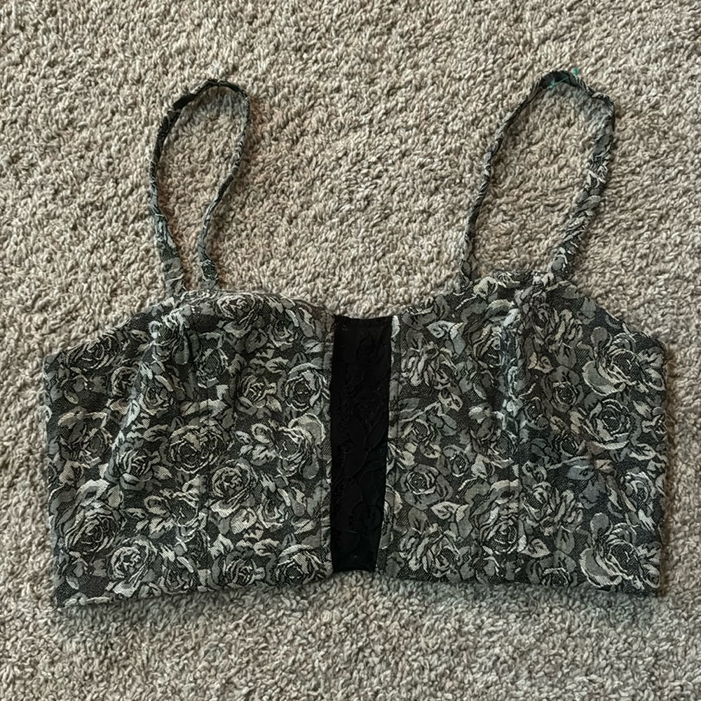 Urban Outfitters cropped lace top